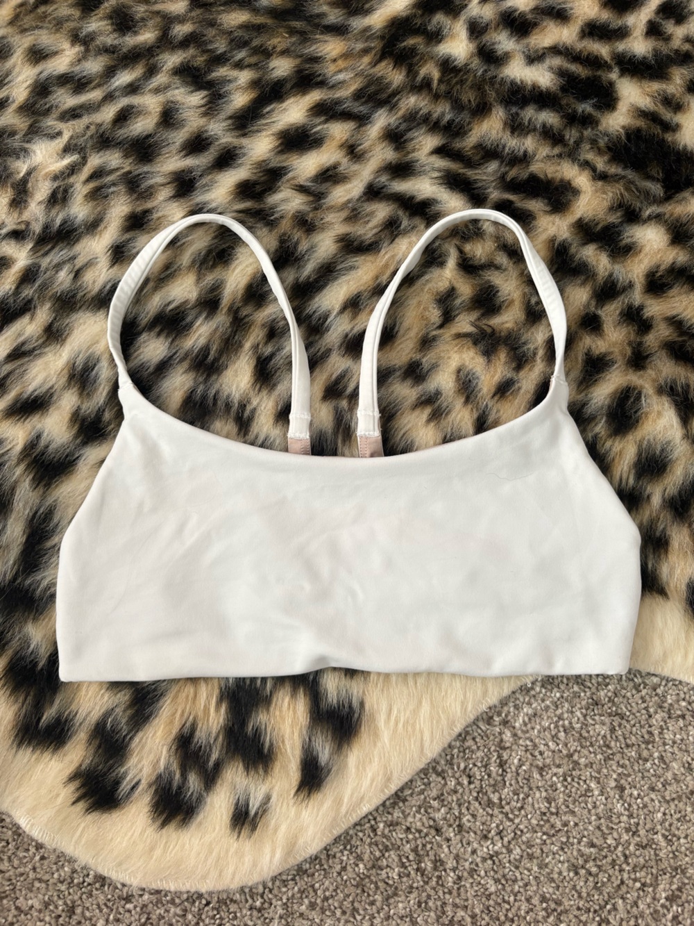 lululemon athletica White Seamless Light Support Bralette